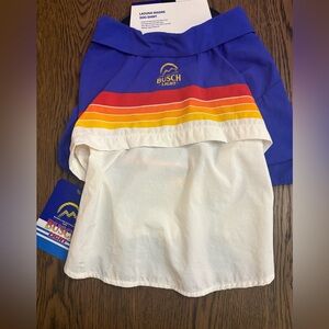NEW Blue Laguna Madre Dog Shirt, Magellan Outdoors and Busch Light, Size Medium